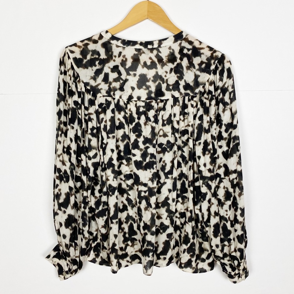Rails Fable Top In Blurred Cheetah Size Medium - image 5